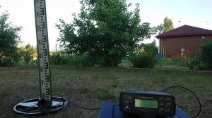 Тест глубинного металлоискателя Rex land Craft с катушками на клад и монеты!