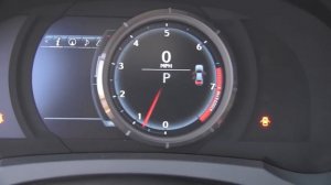 2014 Lexus IS F-Sport LCD Gauges