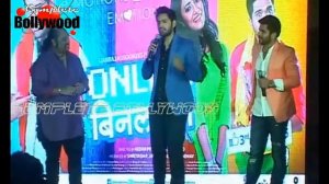 Leslie Lewis & Starcast at Music Launch of Marathi film 'Online Binline'