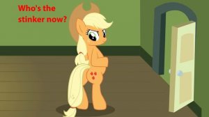 WAIT APPLEJACK!! THEY'RE NOT FOOD!!! 🤰💀 ( My Little Pony Stinky Feast)