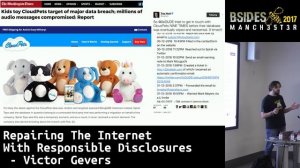 2017 - Repairing The Internet With Responsible Disclosures by Victor Gevers