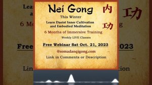 Nei Gong Course  - Starting Nov 1st, 2023