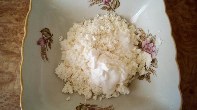 Творожная запеканка с кокосовой мукой