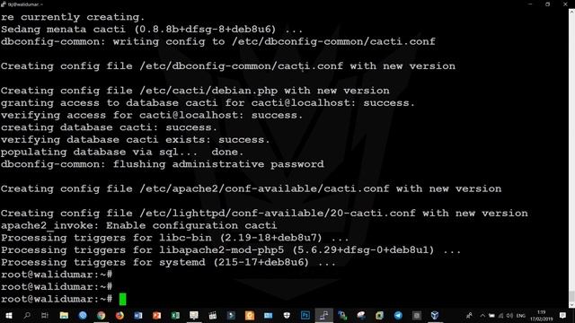 belajar konfigurasi sistem monitoring server (snmp + cacti) di Debian 8.7 смотреть онлайн