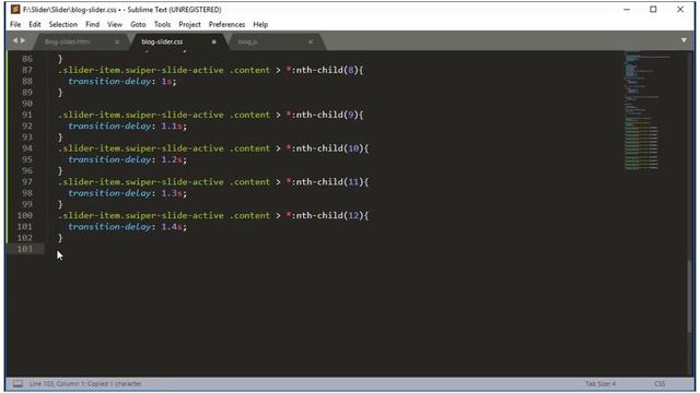Responsive Blog Card Slider HTML5/CSS3 & JAVA-SCRIPT
