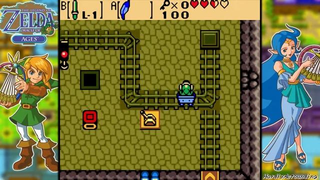 Legend of Zelda: Oracle of Ages [Part 04 - Wing Dungeon] смотреть онлайн