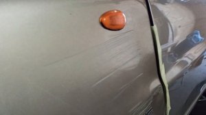 Беспокрасочный ремонт вмятины. Ремонт крыла ланос. PDR-технология своими руками