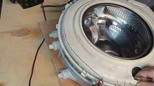 Замена подшипников в стиральной машине indesit, ariston неразборный бак. Распил и пайка бака.