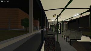 Roblox! Поездка на троллейбусе Ikarus 280T