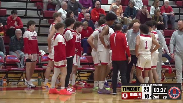Berlin vs New Britain Men's Basketball (Senior Night) 2/16/24 смотреть онлайн