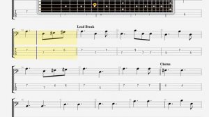 Beatles The   Baby 's In Black BASS GUITAR TABLATURE