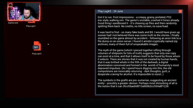 Within | Computer Demon Horror game | A GAME INSIDE A GAME смотреть онлайн