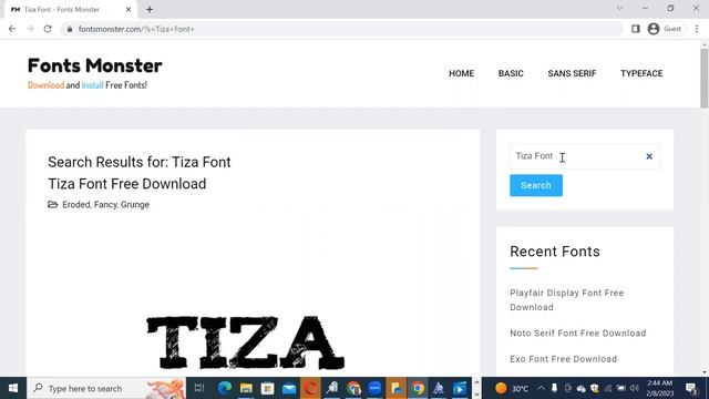 How to Download and Install Tiza Font Free Download in Adobe Photoshop смотреть онлайн
