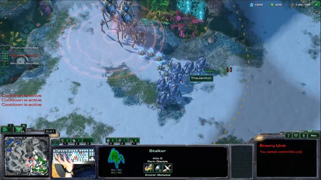 Playing Mech vs Protoss - Crank's variety StarCraft 2 смотреть онлайн