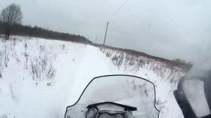 едем в деревню на BRP COMMANDER 600 E-TEC