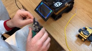 Практическое занятие по сварке волоконно оптических линий связи