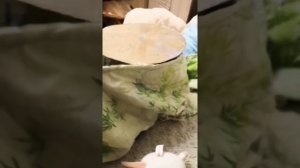 Пуфик из детских железных банок из под детской смеси!!! Очень просто и быстро!!!!