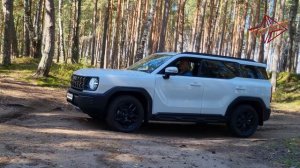 Haval. H3. 2WD. (Хавал) ) Диагональное вывешивание.