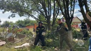 Разбор завалов в Шебекино