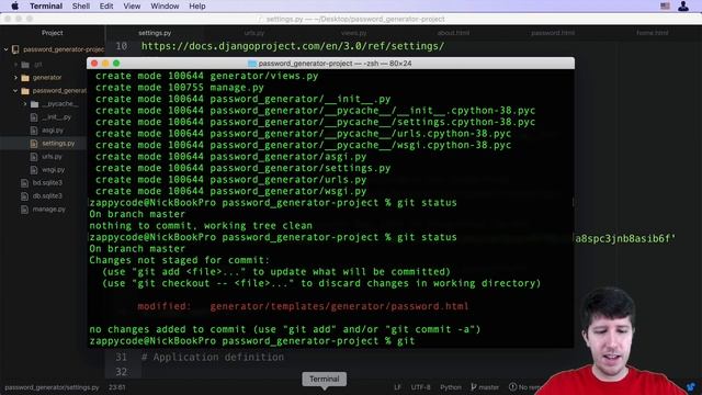 002  Git Basics | Full stack Development | Django | Python | Full Course |