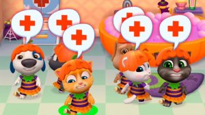 Котики ЗАБОЛЕЛИЕлка ЗАЧЕМ? МОЙ ГОВОРЯЩИЙ кот ТОМ и друзья