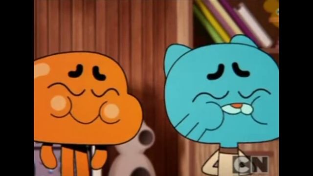 Гамбол и Дарвин решили разбить телевизор на глазах у Анаис! {Удивительный мир Гамбола} смотреть онлайн