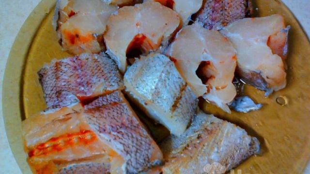 Лемонема жареная в кляре из манки