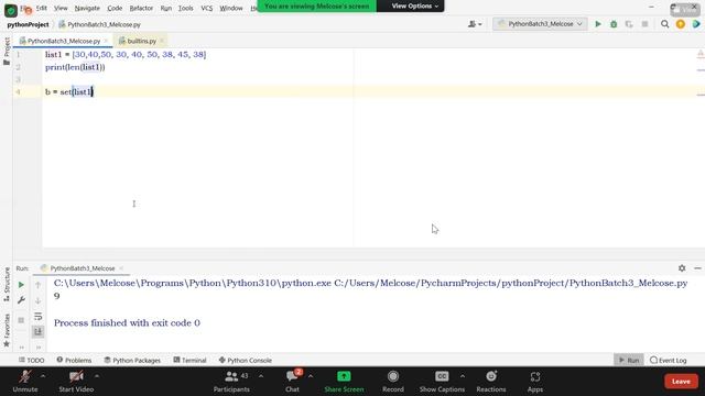 Python Set, Counter смотреть онлайн