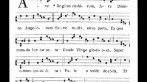 Ave Regina caelorum (Monastic, Compline)