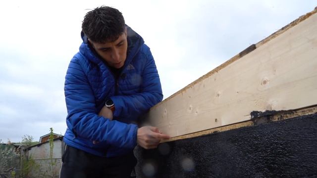 Как я строю дом из Сип Панелей. Чем отличается хороший пол от плохого. 2й день стройки