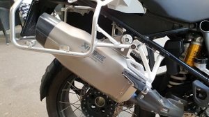 BMW GS 1250 Adventure TRIPLE BLACK 2021 + AKRAPOVIC TEST