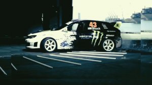 Дрифт Subaru Impreza WRX STI