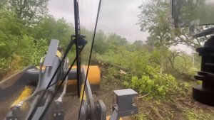 Планировка участка,Работа на фронтальном погрузчике, xcmg 300 on