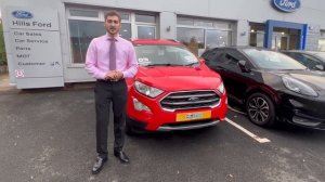 0% APR Finance Over 2 Years On EcoSports At Hills Ford Malvern