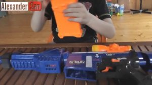 Нерф Бластер ОГРОМНАЯ СНАЙПЕРСКАЯ ВИНТОВКА Blaze Storm ОБЗОР БЛАСТЕРА NERF BLASTER SHOOT