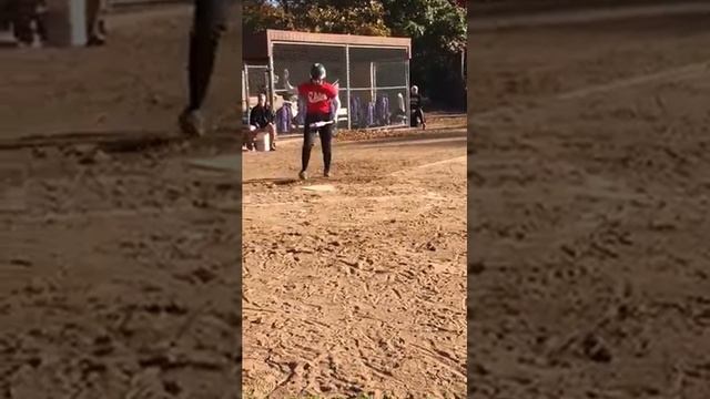 Sam Kostek Hitting Fall Ball Game 1 (at-bat #1)