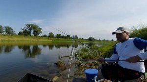 Ловля подуста на фидер в черте города.