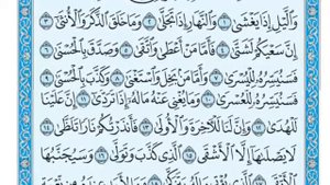 Коран. 92 Сура Аль-Лейл (Ночь)