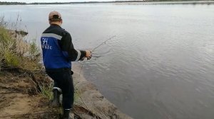 Рыбалка на фидер, троллинг, поймал стерлядь на кило