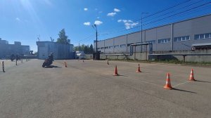Gymkhana 2024 stage 1 / Афиногенов Алексей Honda CB400SF / heat1