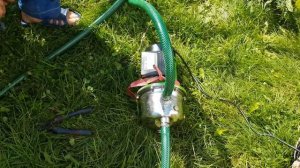Насос для полива Садовый насос  ECO pompe GFI-11P (работа )