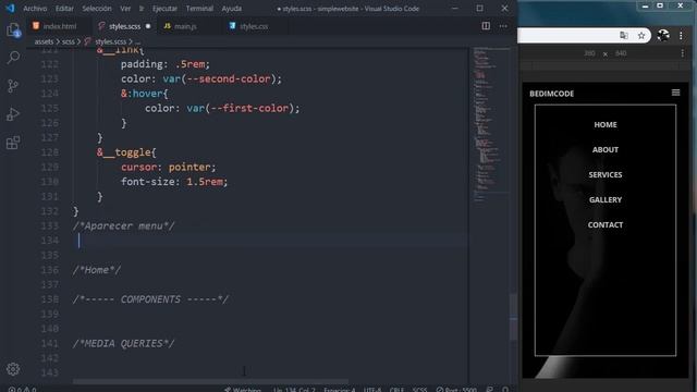Responsive Website Design Using HTML CSS And JAVASCRIPT | Mobile First