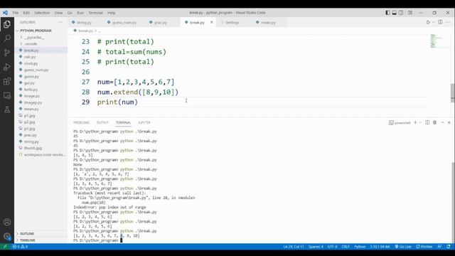 Python Tutorial for Beginners in Hindi | Learn Python(List method)#PythonTutorial смотреть онлайн