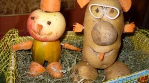 Детские Поделки Дары Осени Своими Руками