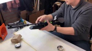 Обзор на держатель для  магазинов МР-61 с креплением на ствол/приклад