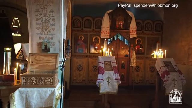 Утреня и литургия, понедельник 5-ой недели по Пасхе. смотреть онлайн