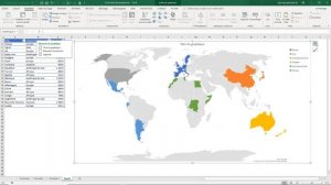 Excel 2016 - Comment utiliser l'outil Carte Bing ?