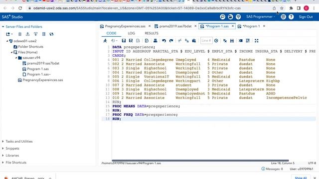 A beginners guide to analyze data using SAS смотреть онлайн