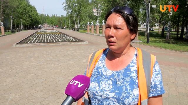 На пути в красивое лето. В Стерлитамаке начали посадку цветов смотреть онлайн