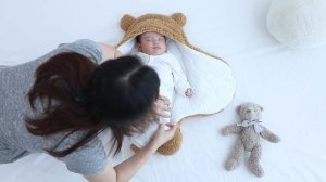 Тёплый конверт для новорождённого